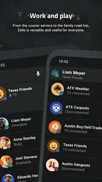 Zello مهكر — لقطة شاشة 5