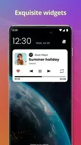 Music Player — لقطة شاشة 2