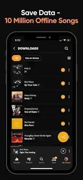 Audiomack مهكر — لقطة شاشة 2