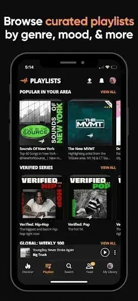 Audiomack مهكر — لقطة شاشة 4