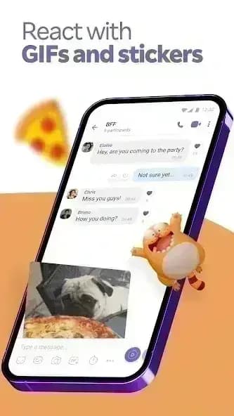Viber Messenger مهكر — لقطة شاشة 5