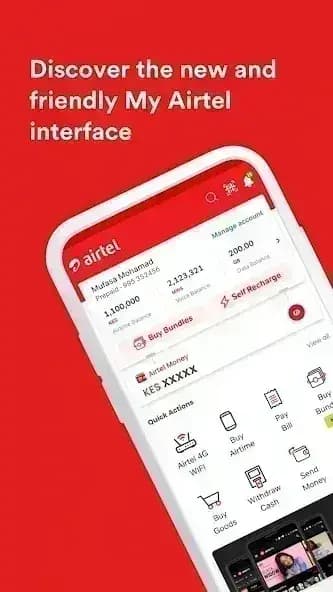My Airtel مهكر — لقطة شاشة 1