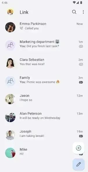 Link Messenger مهكر — لقطة شاشة 4