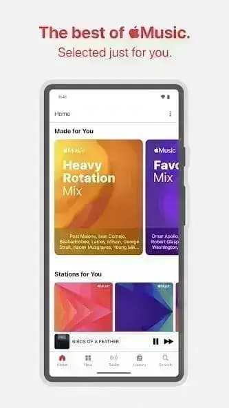 Apple Music مهكر — لقطة شاشة 4