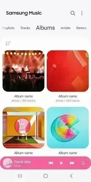 Samsung Music مهكر — لقطة شاشة 5