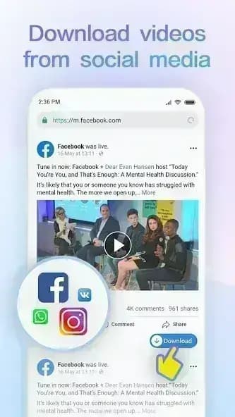Mi Browser مهكر — لقطة شاشة 3