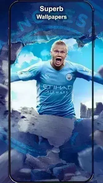 Football Wallpaper HD 4K مهكر — لقطة شاشة 7