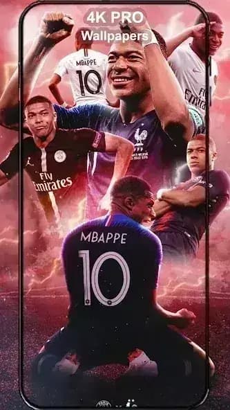 Football Wallpaper HD 4K مهكر — لقطة شاشة 5