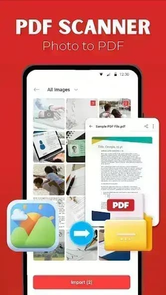 PDF، Hi Read مهكر — لقطة شاشة 1