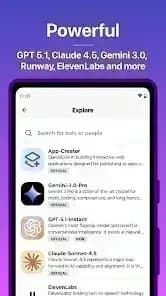 Poe Fast AI Chat — لقطة شاشة 6