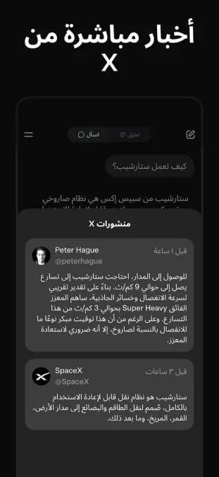 Grok AI — لقطة شاشة 7