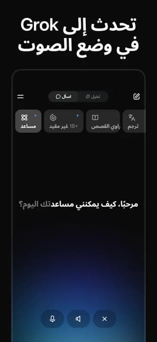 Grok AI — لقطة شاشة 5