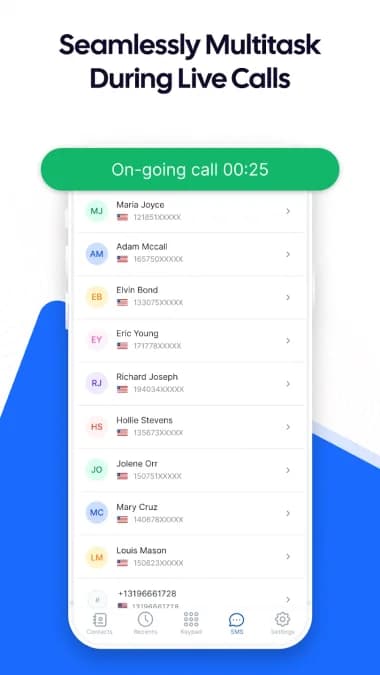 JustCall — لقطة شاشة 3