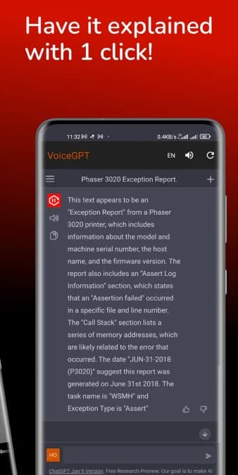 VoiceGPT — لقطة شاشة 2