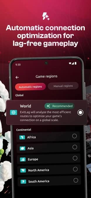 ExitLag: Lower your Ping — لقطة شاشة 4