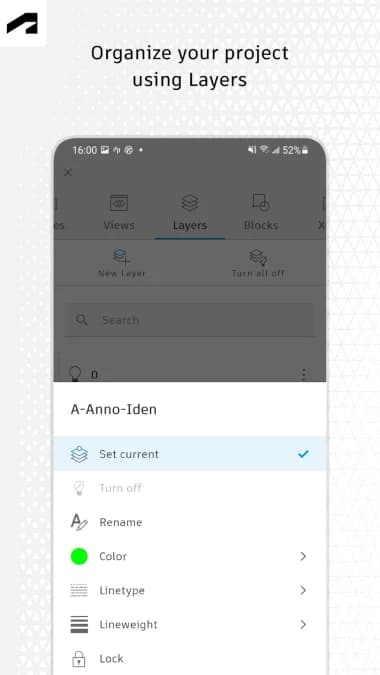 AutoCAD - DWG Viewer & Editor — لقطة شاشة 2