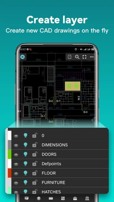 DWG FastView - CAD Viewer & Editor — لقطة شاشة 1