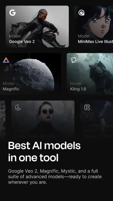 Freepik AI: Video Generator — لقطة شاشة 1