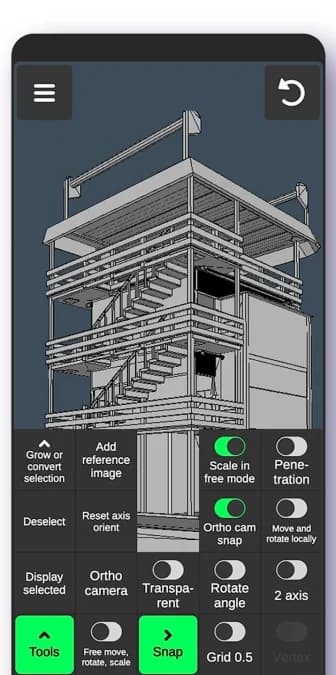 3D Modeling App: Sculpt & Draw — لقطة شاشة 9