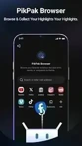 PikPak-Safe Cloud, Video Saver — لقطة شاشة 1