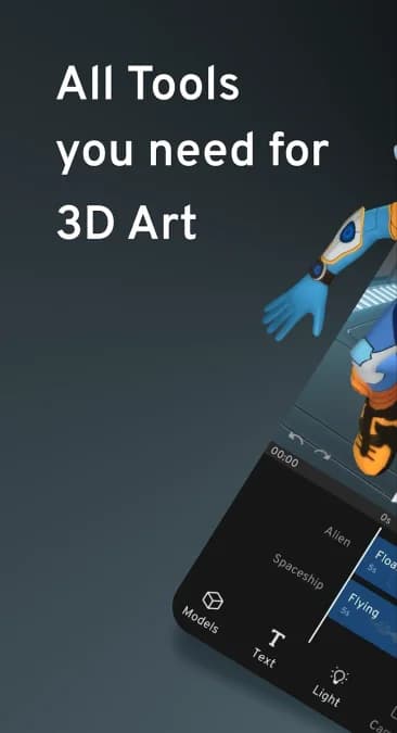 Prisma3D - Animation, Modeling — لقطة شاشة 5
