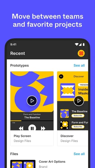 Figma: view. comment. mirror. — لقطة شاشة 3