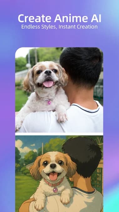 Anime AI - Photo Enhancer — لقطة شاشة 1