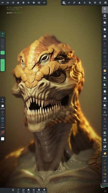 Nomad Sculpt — لقطة شاشة 2