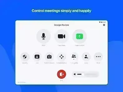 Zoom Rooms Controller — لقطة شاشة 1