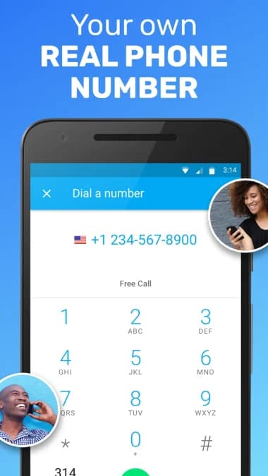 Text Me: Second Phone Number — لقطة شاشة 5