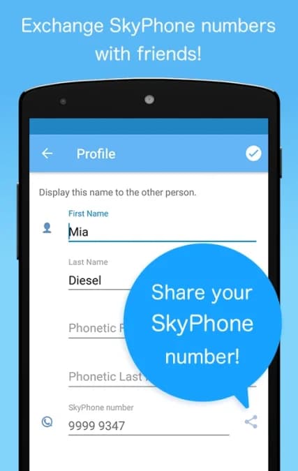 SkyPhone - Voice & Video Calls — لقطة شاشة 2