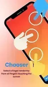 Finger Chooser — لقطة شاشة 2