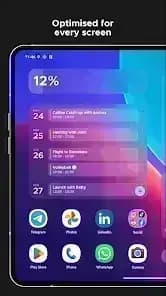 Smart Launcher 6 — لقطة شاشة 1