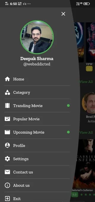 Movies4u — لقطة شاشة 1