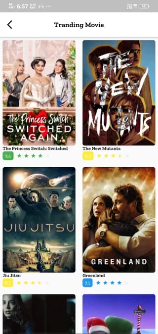 Movies4u — لقطة شاشة 2