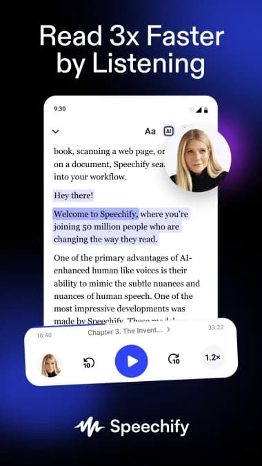 Speechify — لقطة شاشة 10