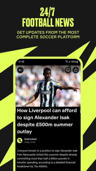 OneFootball — لقطة شاشة 7