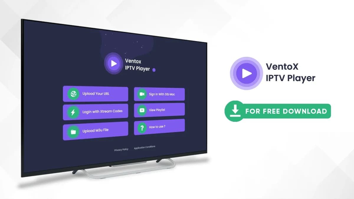 VentoX IPTV Player — لقطة شاشة 1