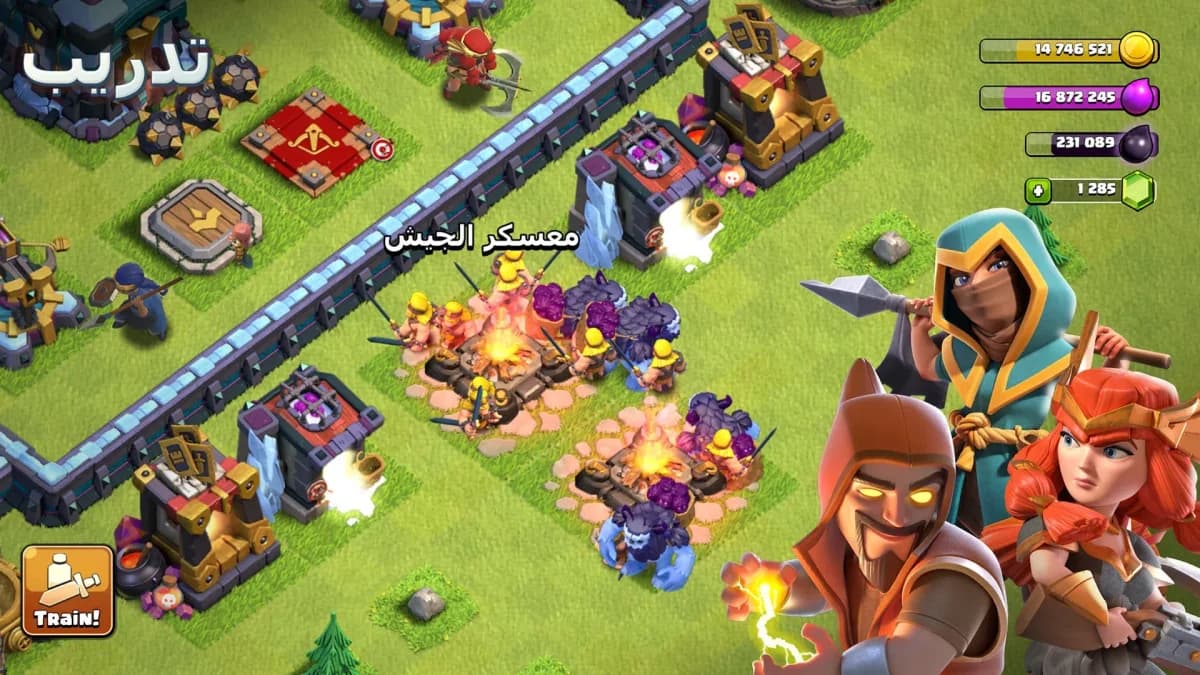 Clash Of Clans مهكرة — لقطة شاشة 8
