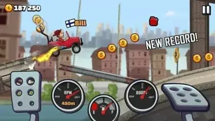 Hill Climb Racing 2 مهكره — لقطة شاشة 6