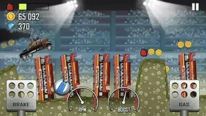 Hill Climb Racing مهكره — لقطة شاشة 4