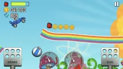 Hill Climb Racing مهكره — لقطة شاشة 6