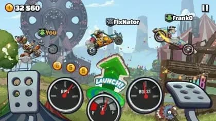 Hill Climb Racing 2 مهكره — لقطة شاشة 3