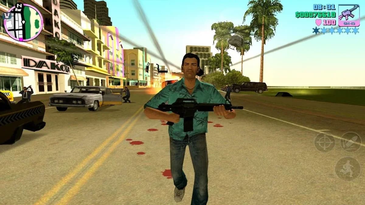 GTA: Vice City مهكرة — لقطة شاشة 7