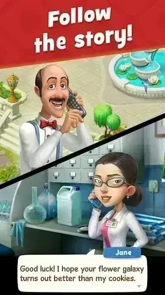 Gardenscapes مهكره — لقطة شاشة 3