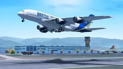 Real Flight Simulator مهكرة — لقطة شاشة 1