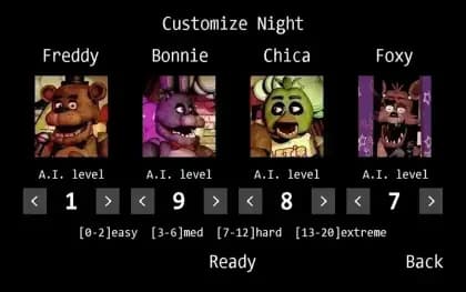 Five Nights at Freddy's مهكره — لقطة شاشة 1