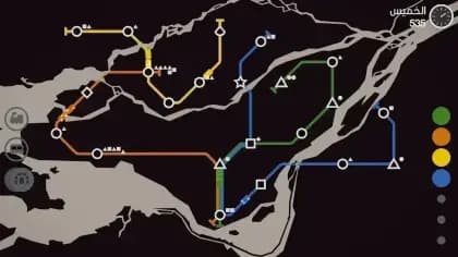 Mini Metro مهكره — لقطة شاشة 4