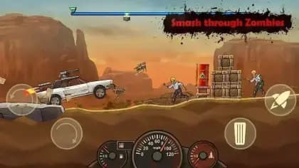 Earn to Die Rogue مهكره — لقطة شاشة 1