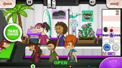 Papa's Freezeria To Go مهكره — لقطة شاشة 4